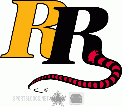Albany River Rats 2007 08 Alternate Logo iron on heat transfer